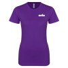 Thumbnail image for  Next Level Womens Purple Boyfriend Tee