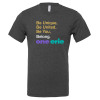 Thumbnail image for  Bella + Canvas Dark Grey Heather CVC T Shirt
