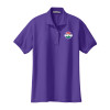 Thumbnail image for  Womens Silk Touch Purple Pique Polo