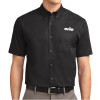 Thumbnail image for  Black Twill Button Down Short Sleeve