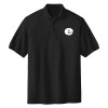 Thumbnail image for  Extended Black Silk Touch Polo