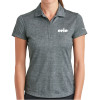 Thumbnail image for  Nike Womens Charcoal Dri Fit Crosshatch Polo