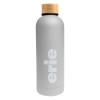 Thumbnail image for  Blair White Stainless Steel Bottle w/ Bamboo Lid 17 oz