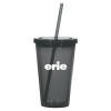 Thumbnail image for  Madison Double Wall Charcoal Tumbler w/Straw 16oz