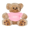 Thumbnail image for  Plush Big Paw 8 1/2 inch Brown Bear w/Pink Shirt