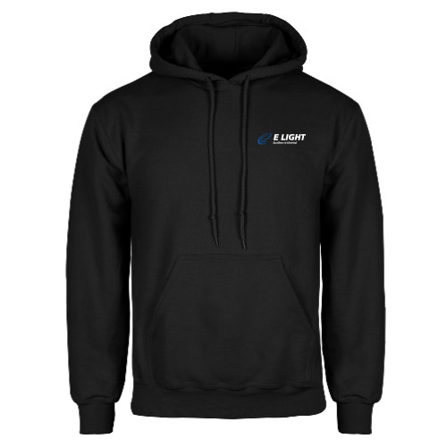  Black Fleece Hoodie - E Light Electric with Tagline