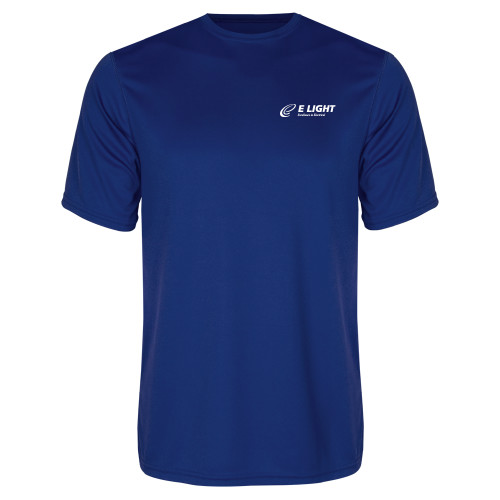  Royal Performance Tee - E Light Electric with Tagline
