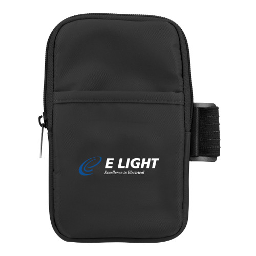  Black Bottle Buddy Water Bottle Pouch - E Light Electric with Tagline