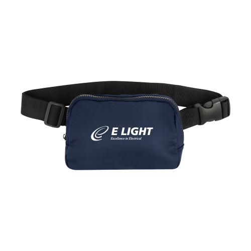  Anywhere Navy Belt Bag - E Light Electric with Tagline