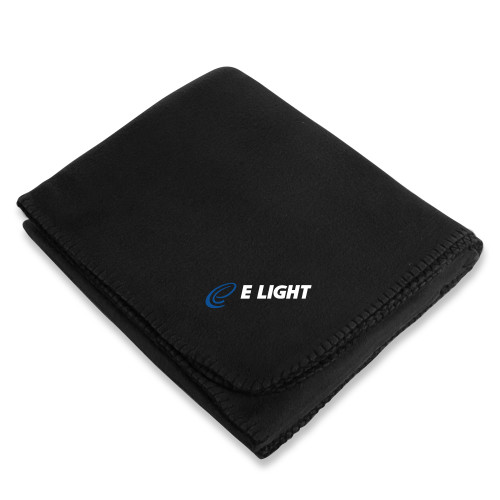  Black Arctic Fleece Blanket - E Light Electric