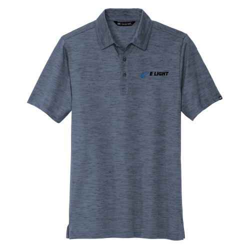  TravisMathew Blue Nights Auckland Slub Polo - E Light Electric
