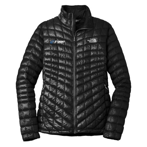  The North Face Womens Black Thermoball Trekker Jacket - E Light Electric