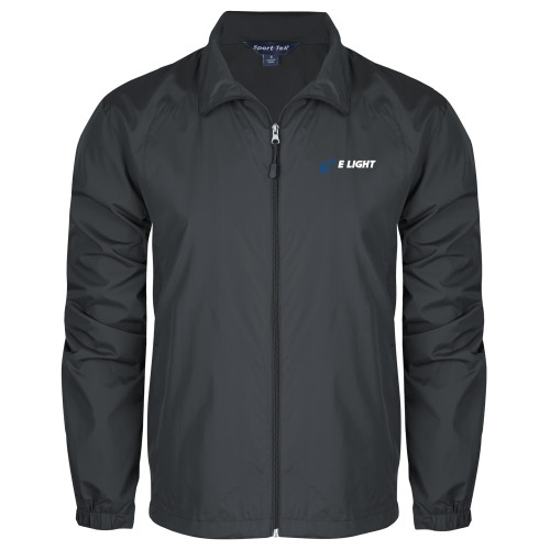  Charcoal Full Zip Wind Jacket - E Light Electric