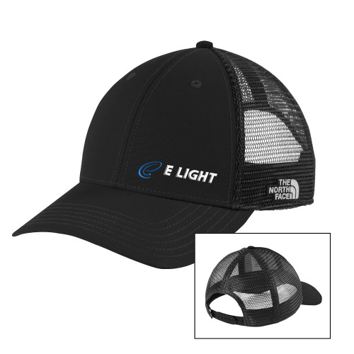  The North Face Black/Black Ultimate Trucker Hat - E Light Electric
