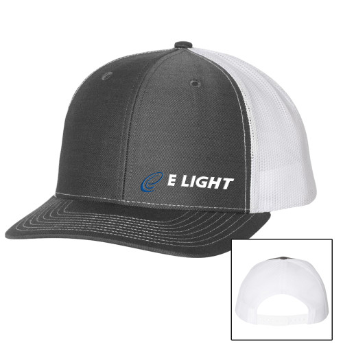  Richardson Charcoal/White Trucker Hat - E Light Electric