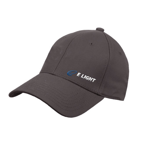  Charcoal Structured Adjustable Pro Style Hat - E Light Electric