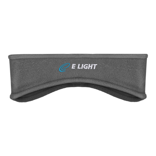  Charcoal Stretch Fleece Headband - E Light Electric