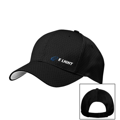  Black Pro Mesh Structured Hat - E Light Electric