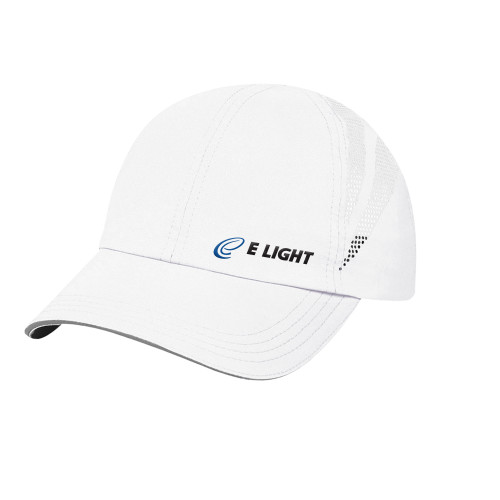  Womens White Performance Cap - E Light Electric