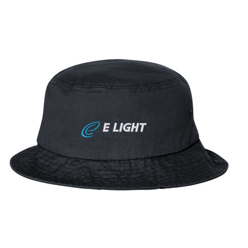  Sportsman Black Bucket Hat - E Light Electric