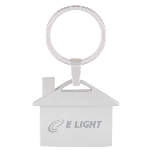  Silver Home Sweet Home Key Holder - E Light Electric Engraved