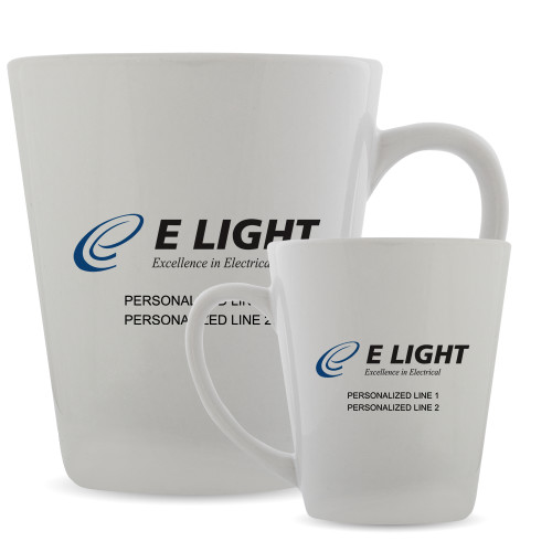 Full Color Latte Mug 12oz - E Light Electric