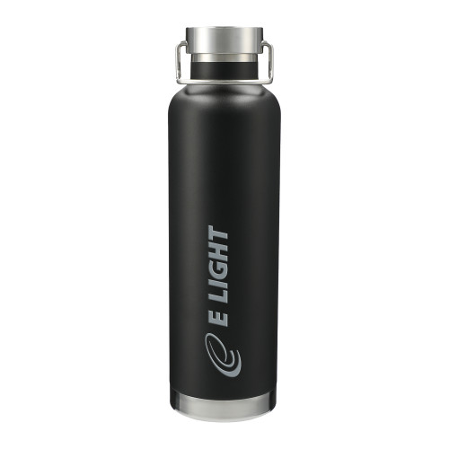  Thor Copper Vacuum Insulated Black Bottle 32oz - E Light Electric Engraved