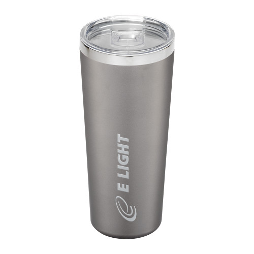  Thor Vacuum Insulated Grey Tumbler 22oz - E Light Electric Engraved