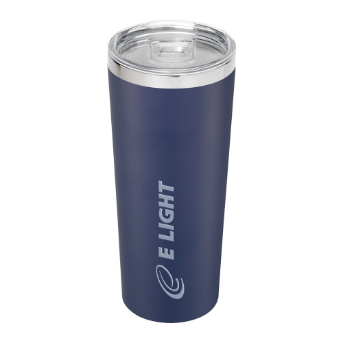  Thor Vacuum Insulated Navy Tumbler 22oz - E Light Electric Engraved