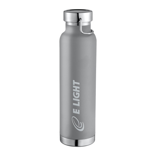  Thor Copper Vacuum Insulated Grey Bottle 22oz - E Light Electric Engraved