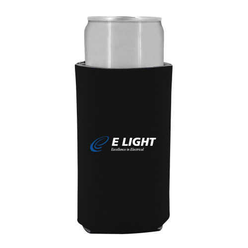  Slim Black Can Holder - E Light Electric with Tagline