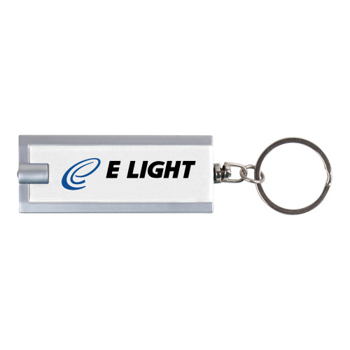  Turbo White Flashlight Key Holder - E Light Electric