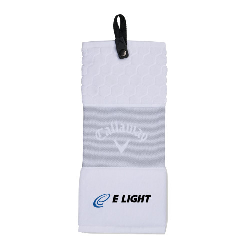  Callaway White Trifold Towel - E Light Electric