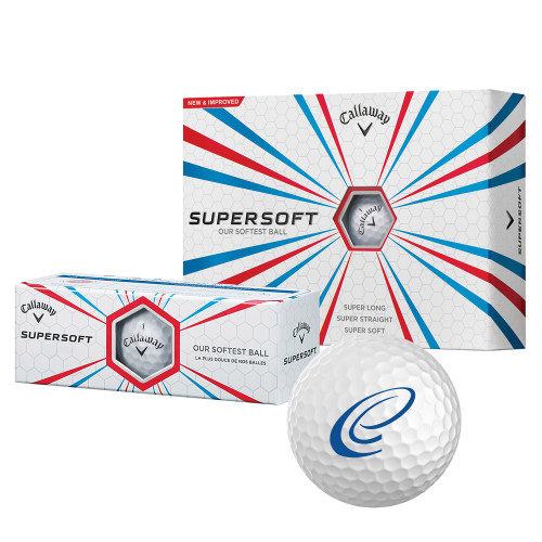  Callaway Supersoft Golf Balls 12/pkg - E Sub Mark