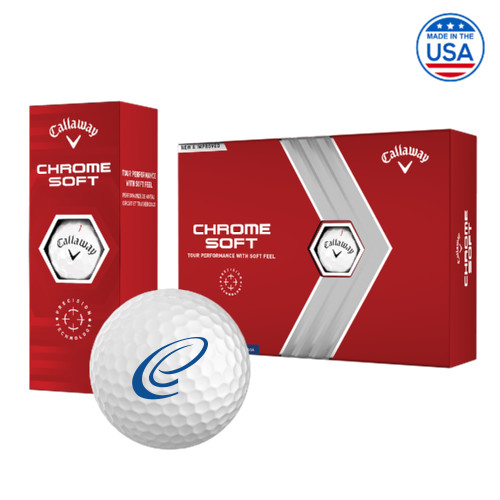  Callaway Chrome Soft Golf Balls 12/pkg - E Sub Mark