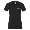 Thumbnail image for  Bella + Canvas Womens Black V Neck Cotton T Shirt