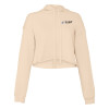 Thumbnail image for  Bella + Canvas Womens Heather Dust Cropped Fleece Hood