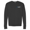 Thumbnail image for  Bella + Canvas Dark Grey Heather Fleece Crew