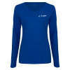 Thumbnail image for  Womens Royal Long Sleeve V Neck Tee 