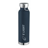 Thumbnail image for  Thor Copper Vacuum Insulated Navy Bottle 22oz