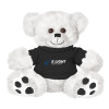 Thumbnail image for  Plush Big Paw 8 1/2 inch White Bear w/Black Shirt