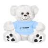 Thumbnail image for  Plush Big Paw 8 1/2 inch White Bear w/Light Blue Shirt