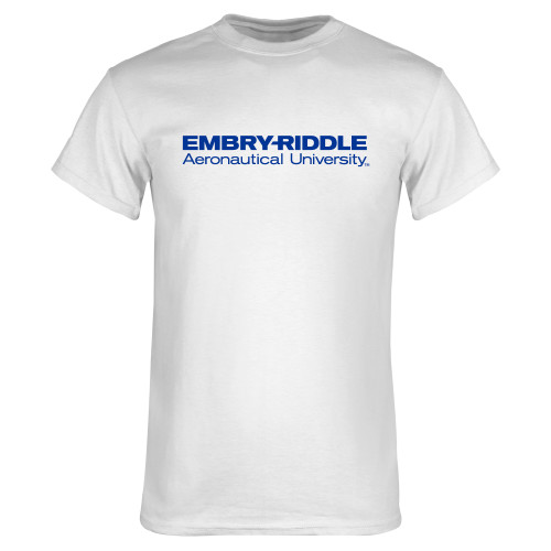  White T Shirt - Embry-Riddle Aeronautical University