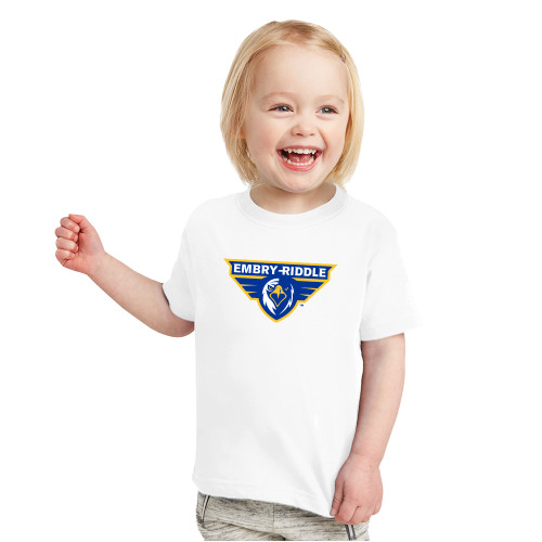  Toddler White T Shirt - Athletic Mark