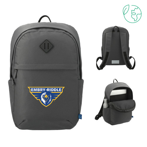  Repreve Charcoal Ocean Commuter Computer Backpack - Athletic Mark