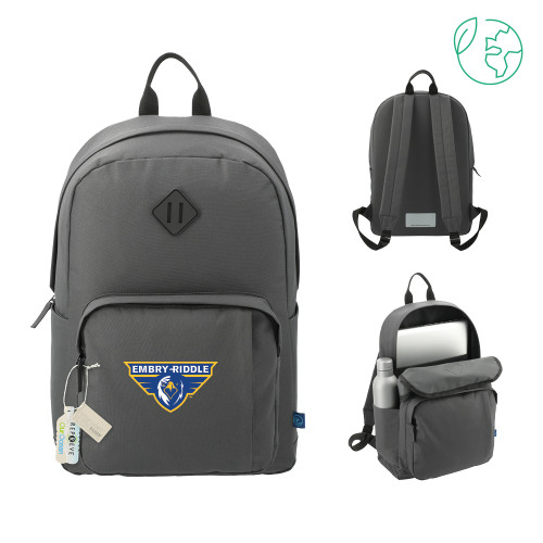  Repreve Ocean Charcoal Everyday Computer Backpack - Athletic Mark