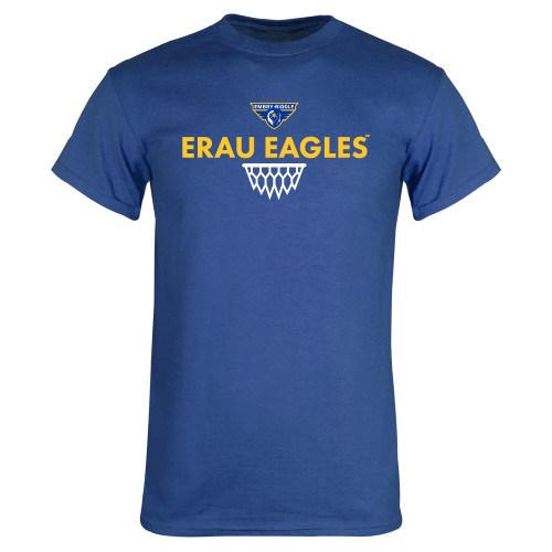  Royal T Shirt - Basketball Sharp Net