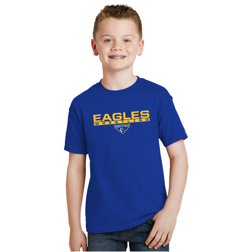  Youth Royal T Shirt - Wrestling Bar