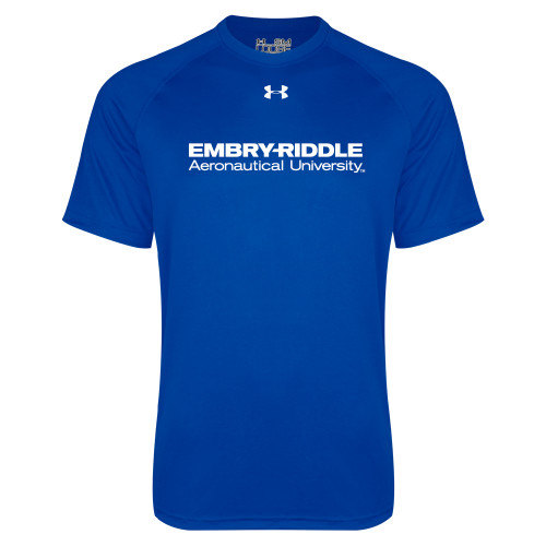  Under Armour Royal Tech Tee - Embry-Riddle Aeronautical University