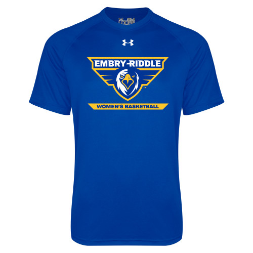  Under Armour Royal Tech Tee - Womens Basketball